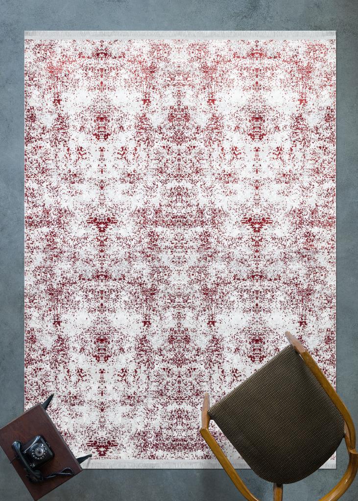 Apex Lucca 6004 Red Decorative Carpet