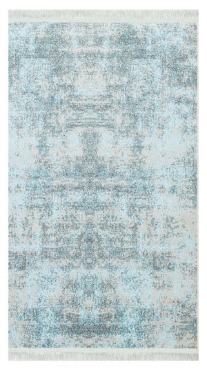 Apex Lucca 6006 Blue Decorative Carpet
