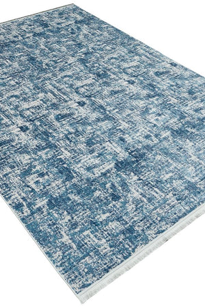 Apex Lucca 6043 Blue Decorative Carpet