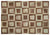 Apex patchwork carpet beige 21042 197 x 284 cm