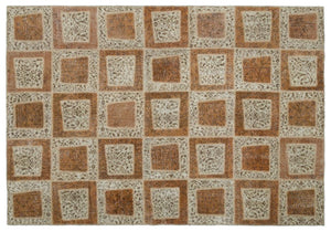 Apex Patchwork Halı Bej 21055 194 x 280 cm