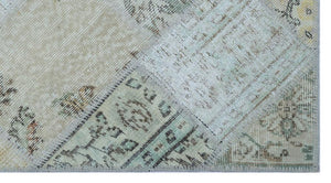 Apex patchwork carpet beige 26053 80 x 150 cm