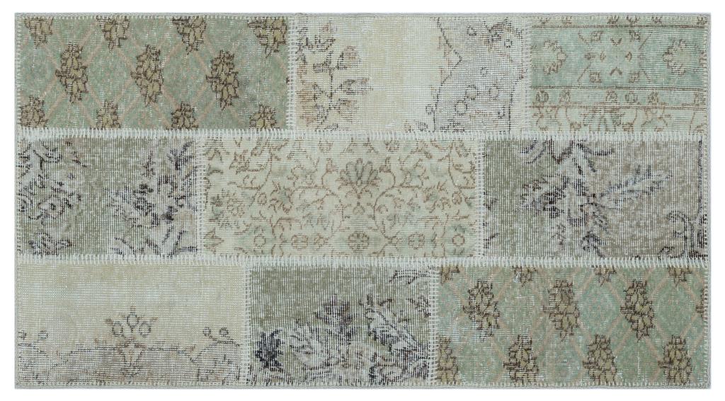 Apex patchwork carpet beige 26076 80 x 150 cm