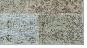 Apex patchwork carpet beige 26112 80 x 150 cm