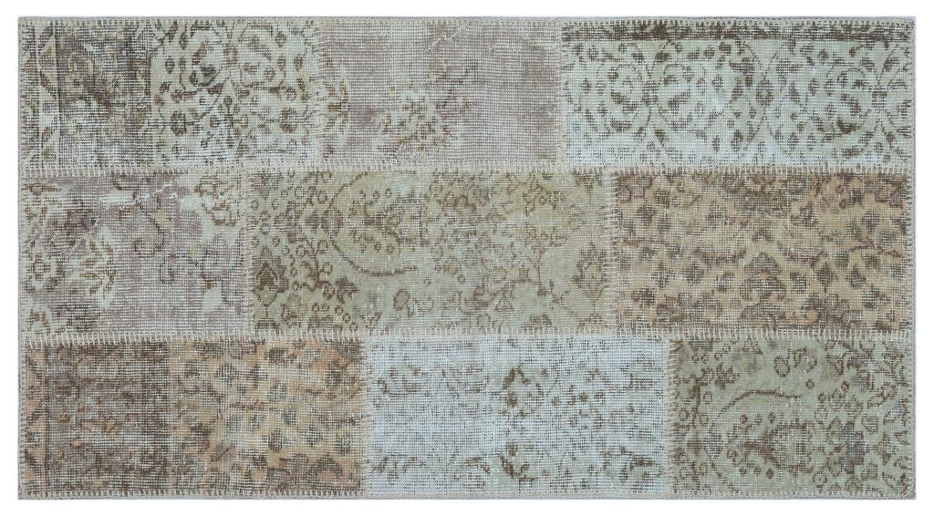 Apex patchwork carpet beige 26112 80 x 150 cm