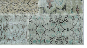 Apex patchwork carpet beige 26121 80 x 150 cm