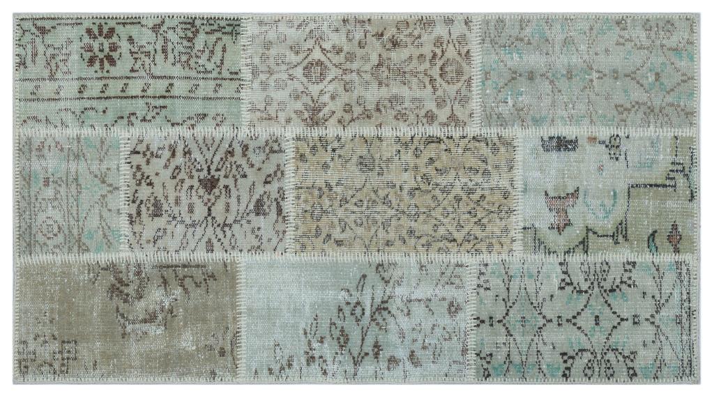 Apex patchwork carpet beige 26121 80 x 150 cm