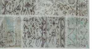 Apex patchwork carpet beige 26140 80 x 150 cm