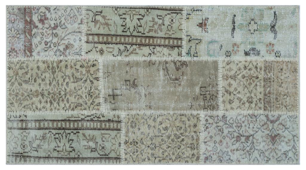 Apex patchwork carpet beige 26147 80 x 150 cm