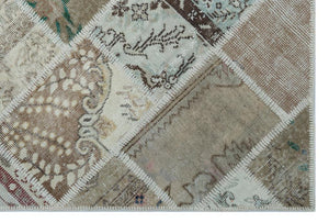 Apex patchwork carpet beige 26570 120 x 180 cm