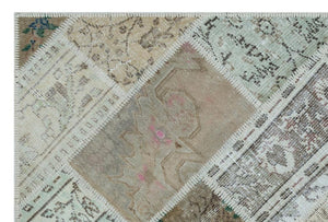 Apex patchwork carpet beige 26570 120 x 180 cm