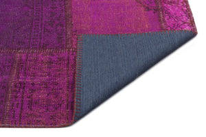 Apex Patchwork Carpet Fuchsia 22267 160 x 230 cm