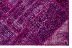 Apex Patchwork Carpet Fuchsia 26683 120 x 180 cm