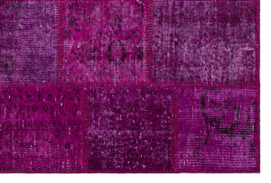 Apex patchwork carpet fuchsia 26710 120 x 180 cm