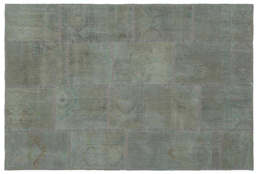 Apex Patchwork Carpet Gray 22208 120 x 180 cm