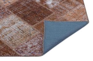 Apex Patchwork Halı Kahve 22240 120 x 180 cm
