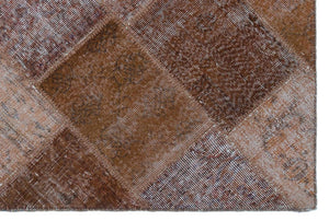 Apex Patchwork Halı Kahve 22240 120 x 180 cm