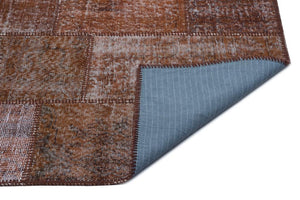 Apex Patchwork Carpet Brown 22377 120 x 180 cm