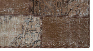 Apex Patchwork Halı Kahve 25048 80 x 150 cm