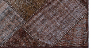 Apex patchwork carpet brown 26011 80 x 150 cm