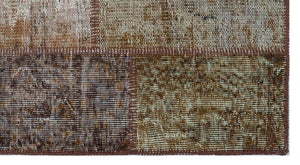 Apex Patchwork Halı Kahve 26137 80 x 150 cm