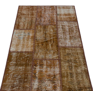 Apex patchwork carpet brown 26139 80 x 150 cm