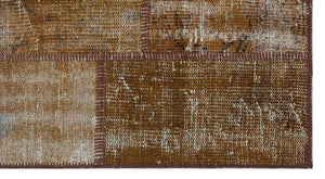 Apex patchwork carpet brown 26139 80 x 150 cm