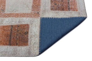 Apex Patchwork Halı Kahve 26409 160 x 240 cm