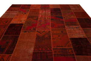 Apex Patchwork Halı Kırmızı 20385 298 x 422 cm