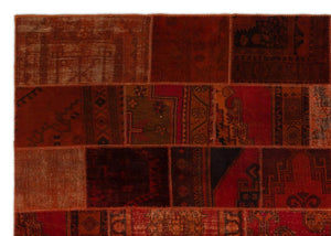 Apex Patchwork Halı Kırmızı 20385 298 x 422 cm