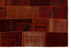 Apex Patchwork Halı Kırmızı 20385 298 x 422 cm