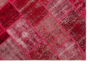Apex Patchwork Halı Kırmızı 21191 161 x 233 cm