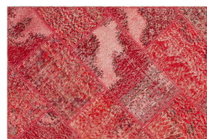 Apex Patchwork Halı Kırmızı 22031 160 x 230 cm