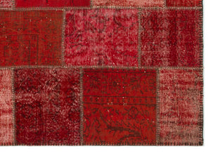Apex Patchwork Halı Kırmızı 22281 160 x 230 cm