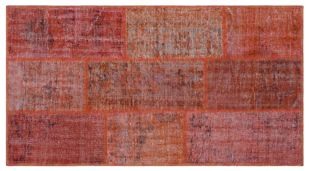 Apex Patchwork Halı Kırmızı 26178 80 x 150 cm