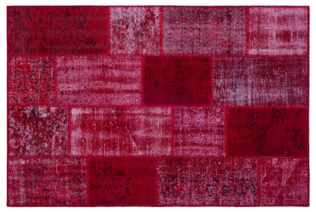 Apex Patchwork Halı Kırmızı 26276 120 x 180 cm