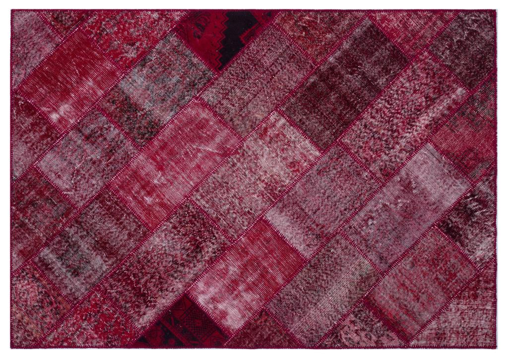 Apex Patchwork Halı Kırmızı 26317 160 x 230 cm