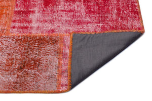 Apex Patchwork Halı Kırmızı 26379 160 x 230 cm