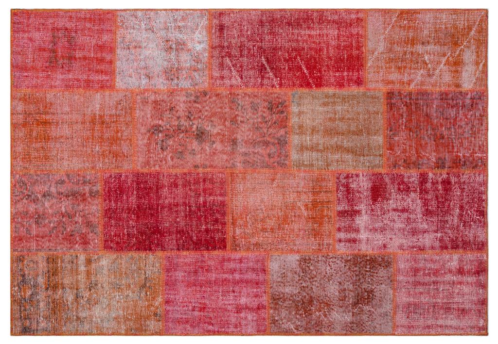 Apex Patchwork Halı Kırmızı 26379 160 x 230 cm
