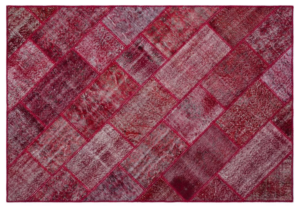 Apex Patchwork Halı Kırmızı 26383 160 x 230 cm