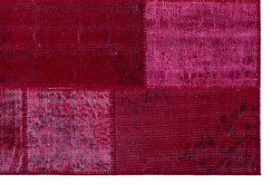 Apex Patchwork Halı Kırmızı 26562 120 x 180 cm