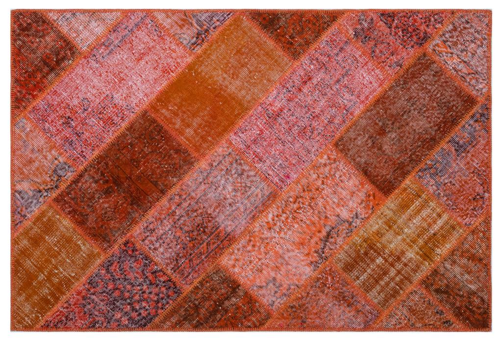 Apex Patchwork Halı Kırmızı 26624 120 x 180 cm