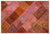 Apex Patchwork Carpet Red 26624 120 x 180 cm