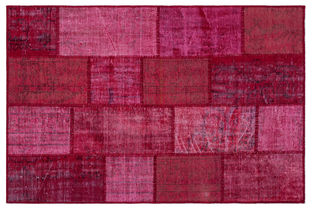 Apex Patchwork Halı Kırmızı 26633 120 x 180 cm