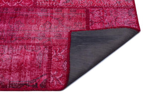Apex Patchwork Carpet Red 26830 120 x 180 cm