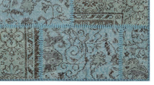 Apex Patchwork Halı Mavi 21311 83 x 150 cm