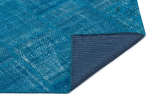 Apex Patchwork Halı Mavi 22154 120 x 180 cm