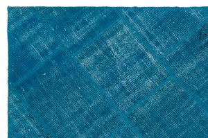 Apex Patchwork Halı Mavi 22154 120 x 180 cm