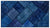 Apex Patchwork Carpet Blue 26004 80 x 150 cm