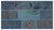 Apex Patchwork Carpet Blue 26064 80 x 150 cm